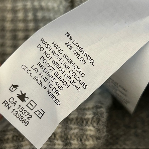 NWT Joe Fresh Gray and Blue Crew Neck Sweater XS - Picture 7 of 11